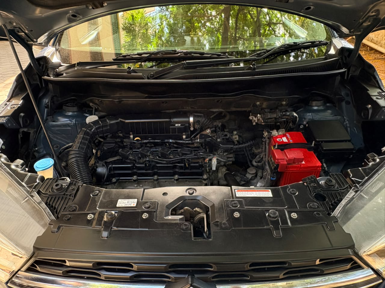 Engine after clean